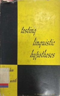 Testing linguistic hypotheses
