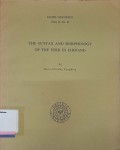 The syntax and morphology of the verb in chepang
