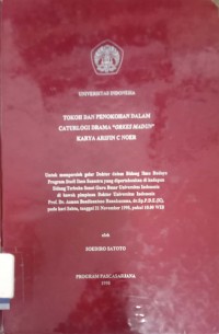Tokoh dan penokohan dalam caturlogi drama 
