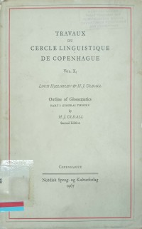 Travaux du cercle linguistique de copenhague