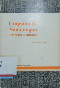 Umpama Ni Simalungun Peribahasa Simalungun
