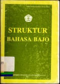 Struktur bahasa bajo