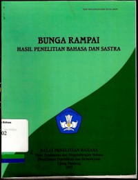 Bunga Rampai: Hasil Penelitian Bahasa dan Sastra
