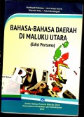 Bahasa-Bahasa Daerah Di Maluku Utara