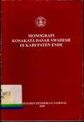 Monografi kosakata dasar Swadesh di Kabupaten Ende