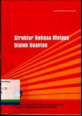 Struktur bahasa melayu dialek kuantan