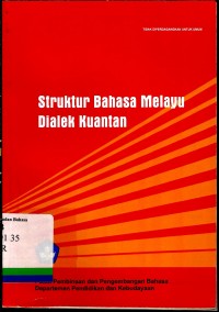 Struktur bahasa melayu dialek kuantan