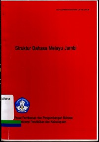 Struktur bahasa melayu jambi