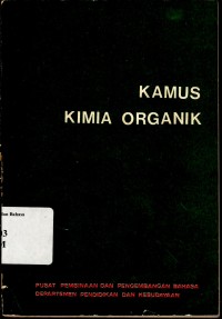 Kamus kimia organik
