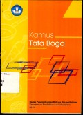 Kamus tata boga