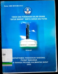 Tokoh dan penokohan dalam drama 