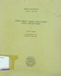 Urak lawot: basic structures and dictionary