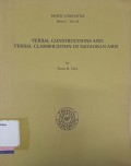 Verbal construction and verbal classification in nataoran-amis