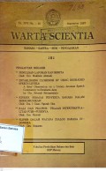 Warta scientia Th. XVI No. 44 September 1987