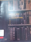 Harbrace guide to the library and the research paper