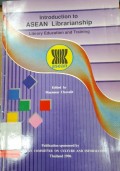 Introduction to ASEAN librarianship: library education and training