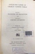 Collected papers of charles sanders peirce