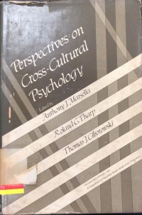 Perspective on cross-cultural psychology