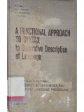 A Functional Approach to Syntax in Generative Description of Language