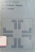 A Modern Theory Of Language