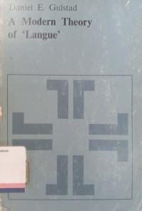 A Modern Theory Of Language