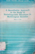A quantitative approach to the study of sociolinguistic situations in multilingual societies