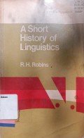 A Short History of Linguistics