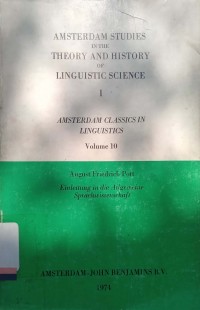 Einleitung in die Allgemeine Sprachwissenschaft