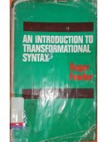 An Introduction to Transformational Syntax