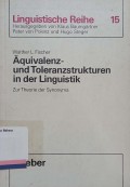 Aquivalenz-und toleranzstrukturen in der linguistik
