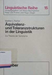 Aquivalenz-und toleranzstrukturen in der linguistik