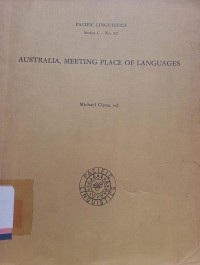 Australia, meeting place of languages