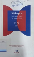 Bijdragen: tot de Taal, Land, en Volkenkunde  157.2; 2001: Jurnal of the Humanities and Social Sciences of Southeast Asia and Oceania