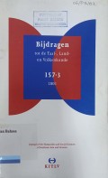 Bijdragen: tot de Taal, Land, en Volkenkunde  157.3; 2001: Jurnal of the Humanities and Social Sciences of Southeast Asia and Oceania