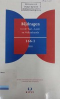 Bijdragen Tot De Taal-. Land- En Volkenkunde, Vol. 166, No. 1, 2010