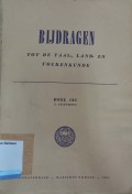 Bijdragen tot de Taal-, Land-en Volkenkunde Deel 121 1e aflevering