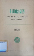 Bijdragen Tot De Taal-, Land- En Volkenkunde Deel 126 2e AFLEVERING