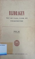 Bijdragen tot de Taal-, Land-en Volkenkunde Deel 127 3e aflevering