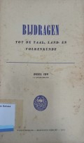 Bijdragen tot de Taal-, Land-en Volkenkunde Deel 129 1e aflevering