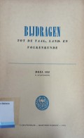 Bijdragen tot de taal-, land- en volkenkunde deel 132 4e aflevering