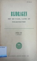 Bijdragen Tot De Taal-, Land- En Volkenkunde Deel 138 4e AFLEVERING