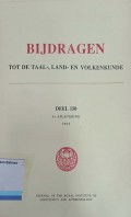 Bijdragen Tot De Taal-, Land- En Volkenkunde Deel 150 3e AFLEVERING