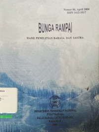 Bunga rampai : Hasil penelitian bahasa dan sastra