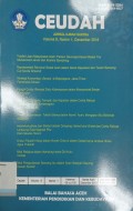 Ceudah: Jurnal Ilmiah Sastra volume 8, nomor 1, Desember 2018