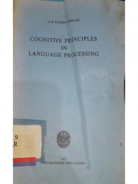 Cognitive principles in language processing