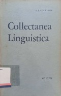 Collectanea linguistica : Essays in general and genetic linguistics