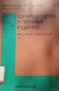 Current progress in Historical linguistics
