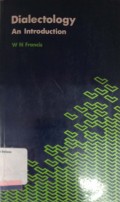 Dialectology An Introduction