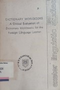 Dictionary Workbooks