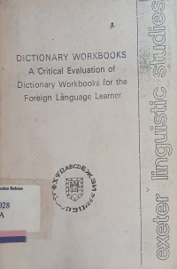 Dictionary Workbooks
